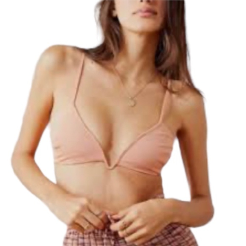 🆕 Free People “Suri” Terra Cotta Underwire Bra - Women’s Size XS